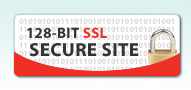 128-bit SSL Secure Site